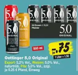 Repo Markt Oettinger 5,0 Original Angebot