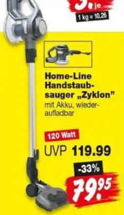 Repo Markt Home-Line Handstaubsauger „Zyklon“ Angebot