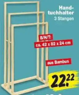Repo Markt Handtuchhalter 3 Stangen Angebot