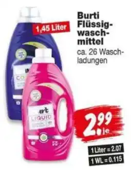 Repo Markt Burti Flüssigwaschmittel Angebot