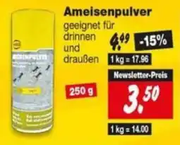 Repo Markt WECO Ameisenpulver Angebot