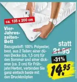 Repo Markt Vier-Jahreszeiten-Bett Angebot
