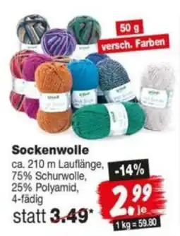 Repo Markt Sockenwolle Angebot