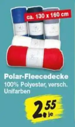 Repo Markt Polar-Fleece-Decke Angebot