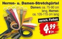 Repo Markt Herren- u. Damen-Stretchgürtel Angebot