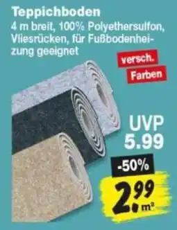 Repo Markt Teppichboden Angebot