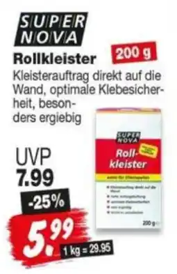 Repo Markt SUPER NOVA Rollkleister Angebot