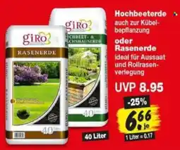Repo Markt giRo Rasenerde Angebot