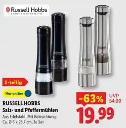 Lidl Russell Hobbs Salz- und Pfeffermühlen Angebot