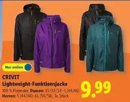 Lidl CRIVIT Lightweight-Funktionsjacke Angebot