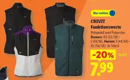 Lidl CRIVIT Funktionsweste Angebot