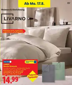Lidl LIVARNO Musselin-Bettwäsche Angebot