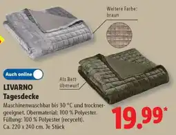 Lidl LIVARNO Tagesdecke Angebot