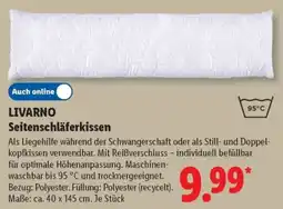 Lidl LIVARNO Seitenschläferkissen Angebot