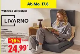 Lidl LIVARNO Klappmatratze Angebot