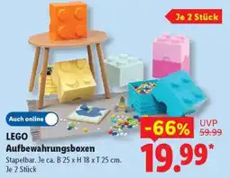 Lidl LEGO Aufbewahrungsboxen Angebot