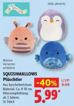 Lidl SQUISHMALLOWS Plüschtier Angebot