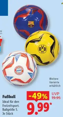 Lidl Fußball Angebot
