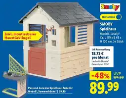 Lidl SMOBY Spielhaus Angebot