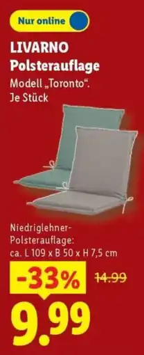 Lidl LIVARNO Polsterauflage Angebot