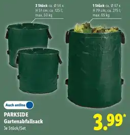 Lidl PARKSIDE Gartenabfallsack Angebot