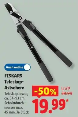 Lidl FISKARS Teleskop-Astschere Angebot