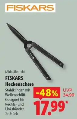 Lidl FISKARS Heckenschere Angebot