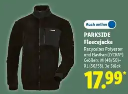 Lidl PARKSIDE Fleecejacke Angebot