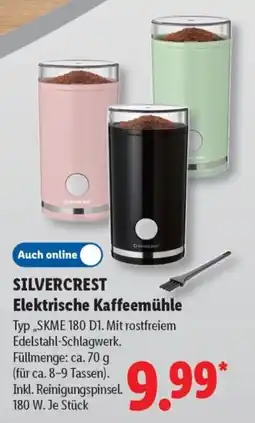 Lidl SILVERCREST Elektrische Kaffeemühle Angebot