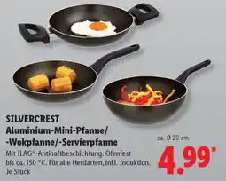 Lidl SILVERCREST Aluminium-Mini-Pfanne/-Wokpfanne/-Servierpfanne Angebot