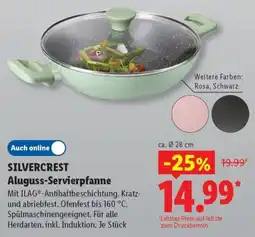 Lidl SILVERCREST Aluguss-Servierpfanne Angebot