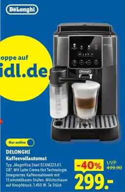 Lidl DELONGHI Kaffeevollautomat Angebot