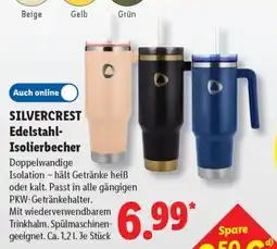 Lidl SILVERCREST Edelstahl-Isolierbecher Angebot