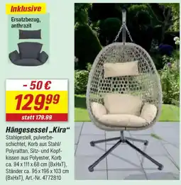 toom Baumarkt Hängesessel „Kira“ Angebot