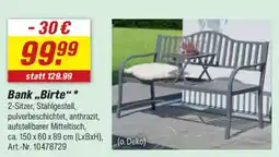 toom Baumarkt Bank „Birte“ Angebot