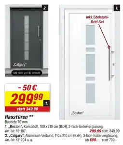 toom Baumarkt Haustüren Angebot