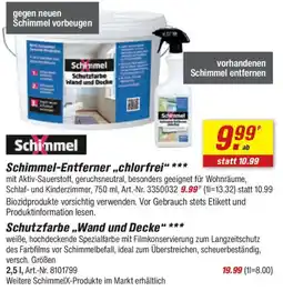 toom Baumarkt Schimmel-Entferner „chlorfrei“ Angebot