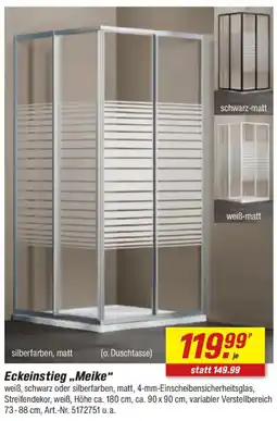 toom Baumarkt Eckeinstieg „Meike“ Angebot