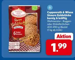Combi Coppenrath & wiese unsere goldstücke kernig & kräftig weltmeisterbrötchen Angebot