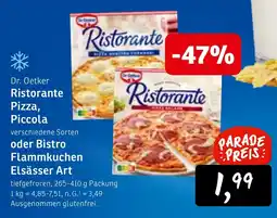 KONSUM Dr. Oetker Ristorante Pizza, Piccola Angebot