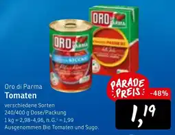 KONSUM Oro di Parma Tomaten Angebot