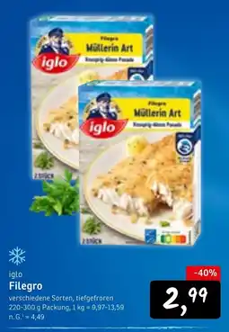 KONSUM iglo Filegro Angebot
