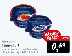 KONSUM Mövenpick Feinjoghurt Angebot