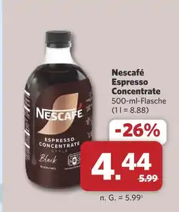 Combi Nescafé espresso concentrate Angebot