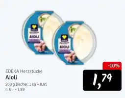 KONSUM EDEKA Herzstücke Aioli Angebot