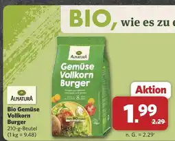 Combi Alnatura bio gemüse vollkorn burger Angebot