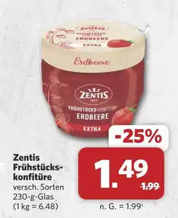 Combi Zentis frühstückskonfitüre Angebot