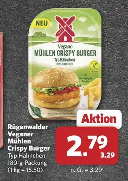 Combi Rügenwalder veganer mühlen crispy burger typ hähnchen Angebot