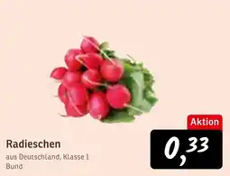 KONSUM Radieschen Angebot
