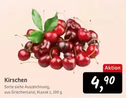 KONSUM Kirschen Angebot